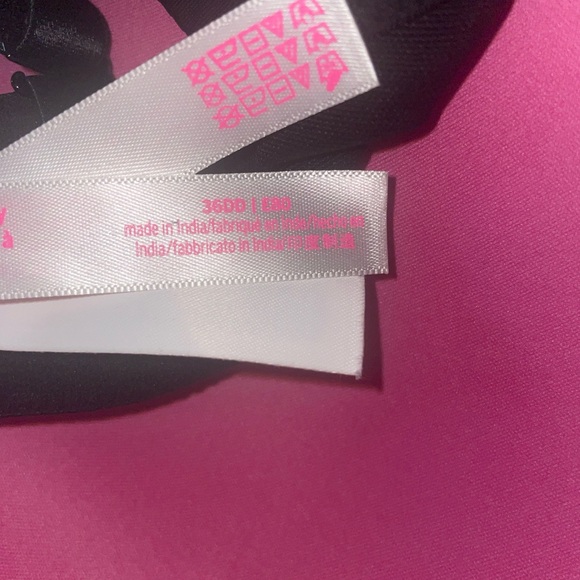 Victoria’s Secret Pink T-shirt Bra, Black, 34 DD - Picture 8 of 8